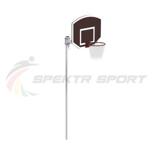 Купить Стойка стритбольная со щитом стационарная SP D 411 в Питкяранте 
