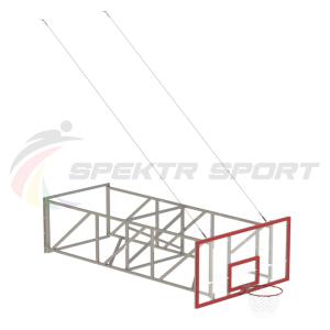 Купить Ферма 2,8 м. для баскетбольного щита 1800х1050 из оргстекла в Питкяранте 