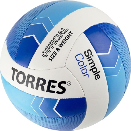 Купить Мяч волейбольный Torres Simple Color любительский р.5 в Питкяранте 